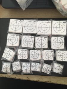 gương giấy phản quang máy toàn đạc đủ kích thước