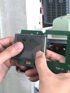 máy thủy bình điện tử leica dna03 lỗi sọc màn hình